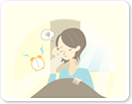 眠りの質を下げる原因は？